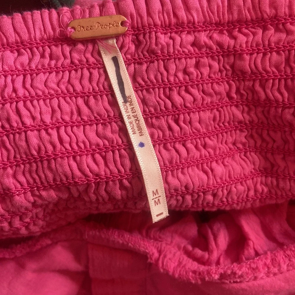 NWOT Free People Leave It To Me Pink Top - Picture 5 of 5